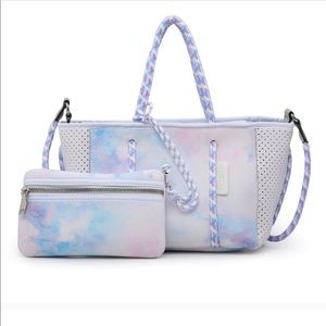 🆕 *LAST ONE* Set of 2 Neoprene Tie Dye Bags